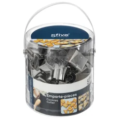 5five Lot de 30 emporte-pièces chiffres et lettres