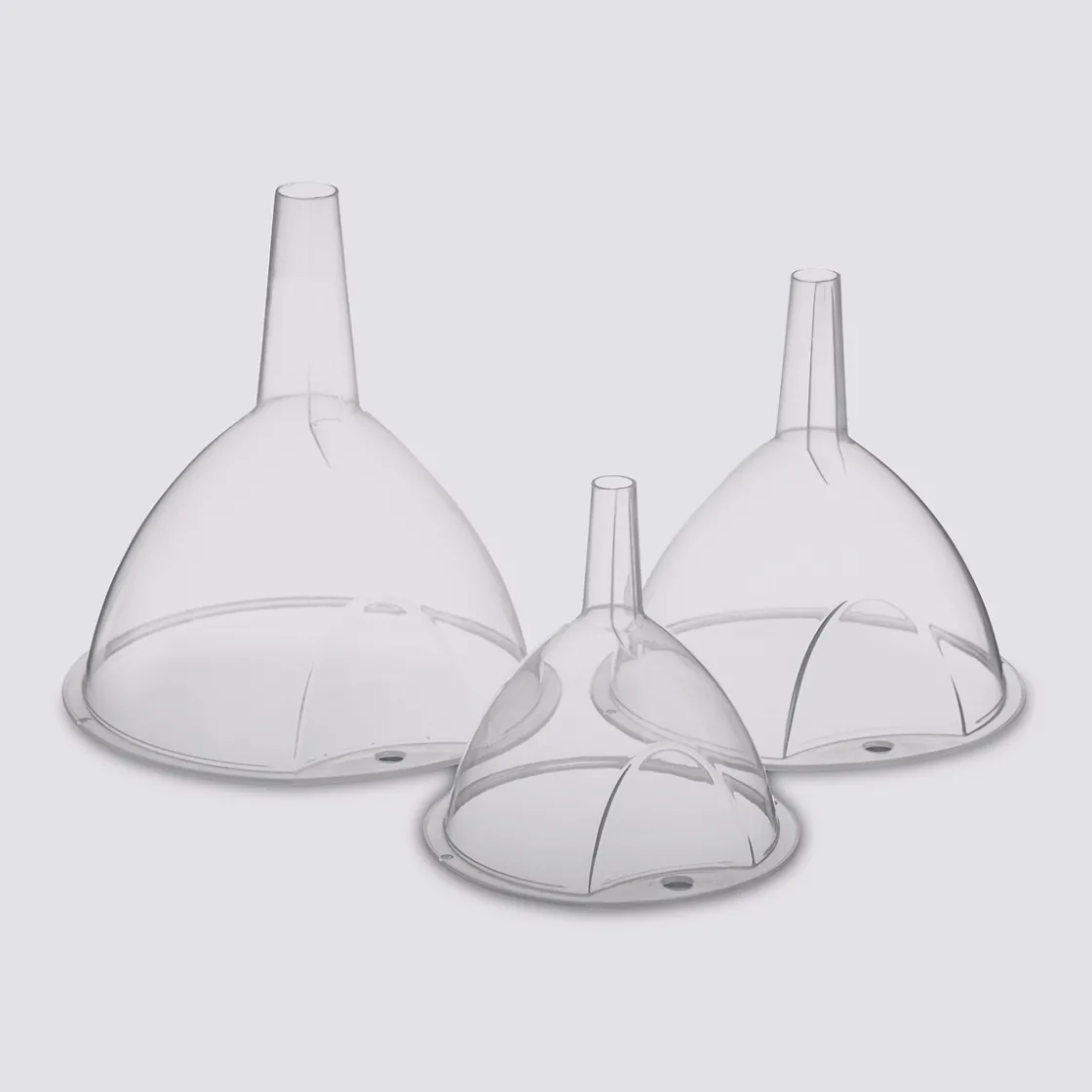 5five Lot de 3 entonnoirs en plastique