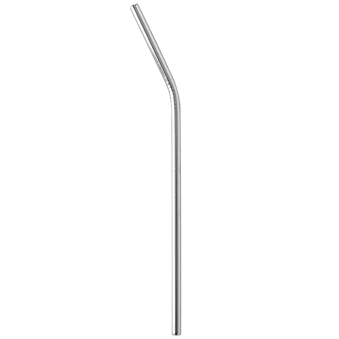 5five Lot de 6 pailles avec goupillon en inox