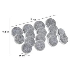 5five Lot de 16 patins cloutés