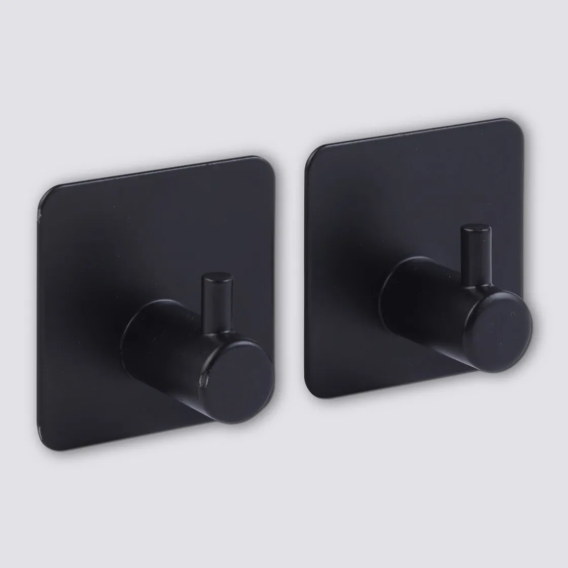 5five Lot de 2 patères adhésives 1 tête