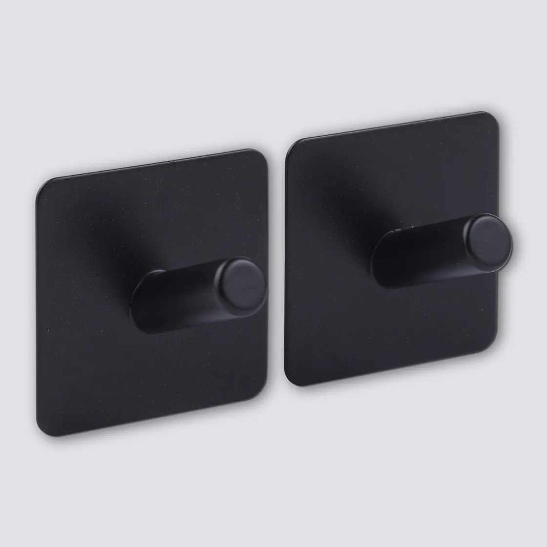 5five Lot de 2 patères adhésives 1 tête