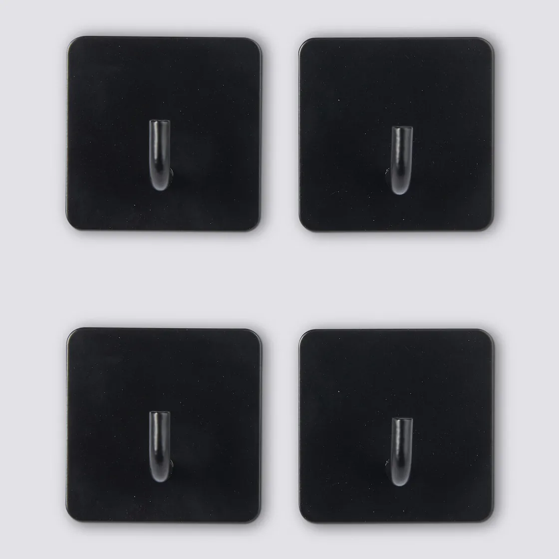 5five Lot de 4 patères adhésives 1 tête