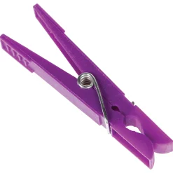 5five Lot de 24 pinces à linge, 3 couleurs