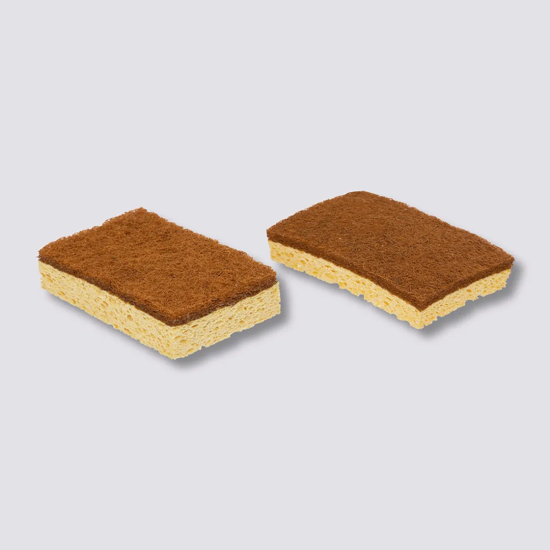 5five Lot de 2 éponges en coco