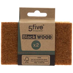 5five Lot de 2 éponges en coco