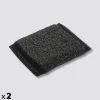 5five Lot de 2 éponges en inox