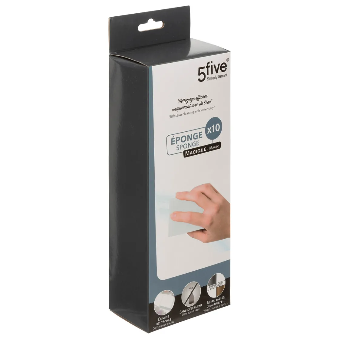 5five Lot de 10 éponges magiques