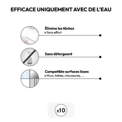 5five Lot de 10 éponges magiques