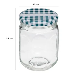 5five Lot de 6 pots à confiture 0,5L