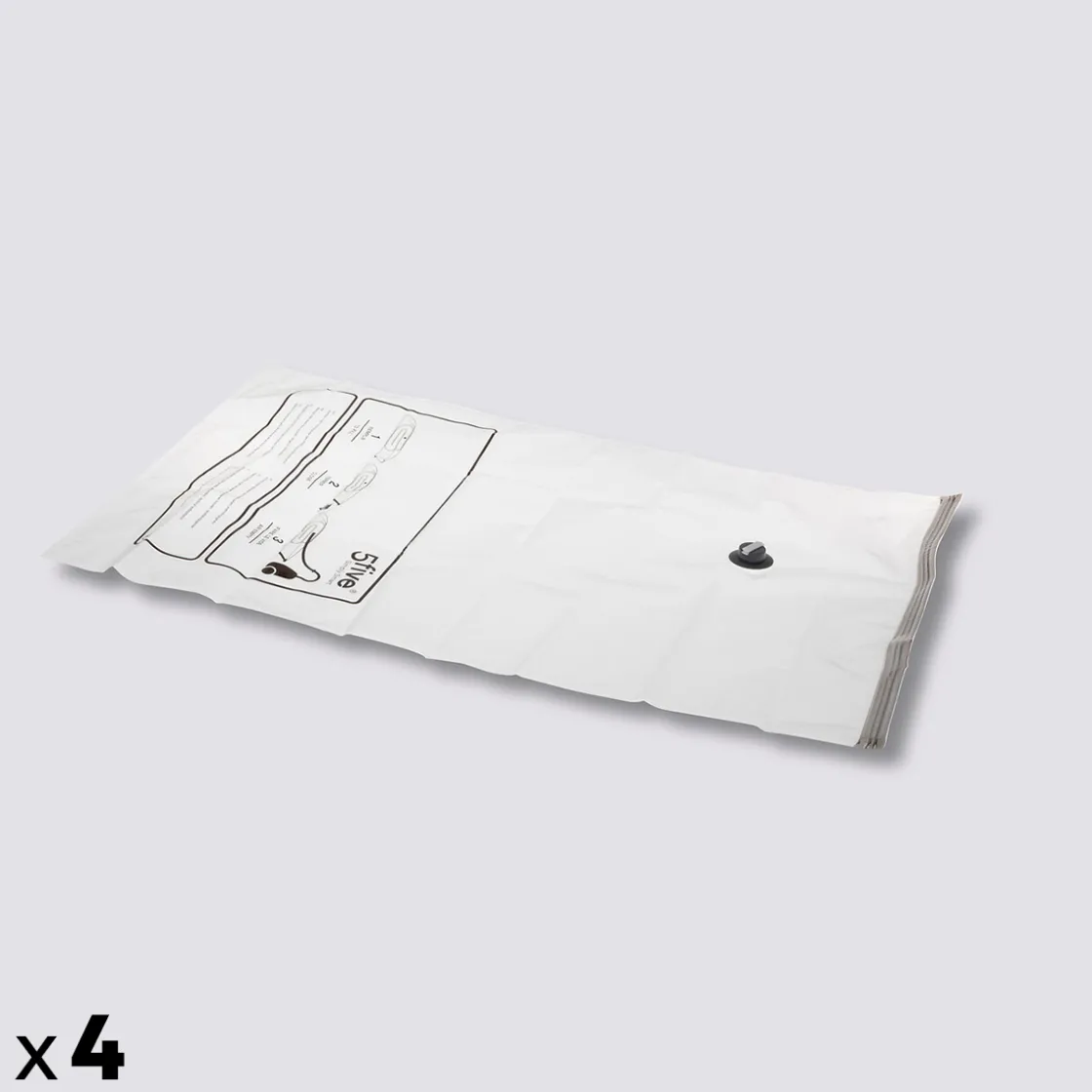 5five Lot de 4 sacs compresseurs