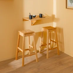 5five Lot de 2 tabourets de bar, 75 cm