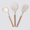 5five Lot de 3 ustensiles de cuisine, Acacia