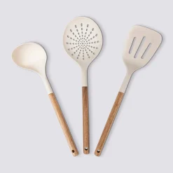 5five Lot de 3 ustensiles de cuisine, Acacia