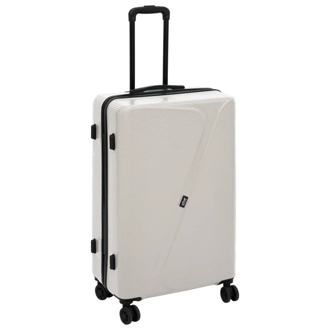 5five Lot de 3 valises 8 roues, H.77/67/55 cm, Argile