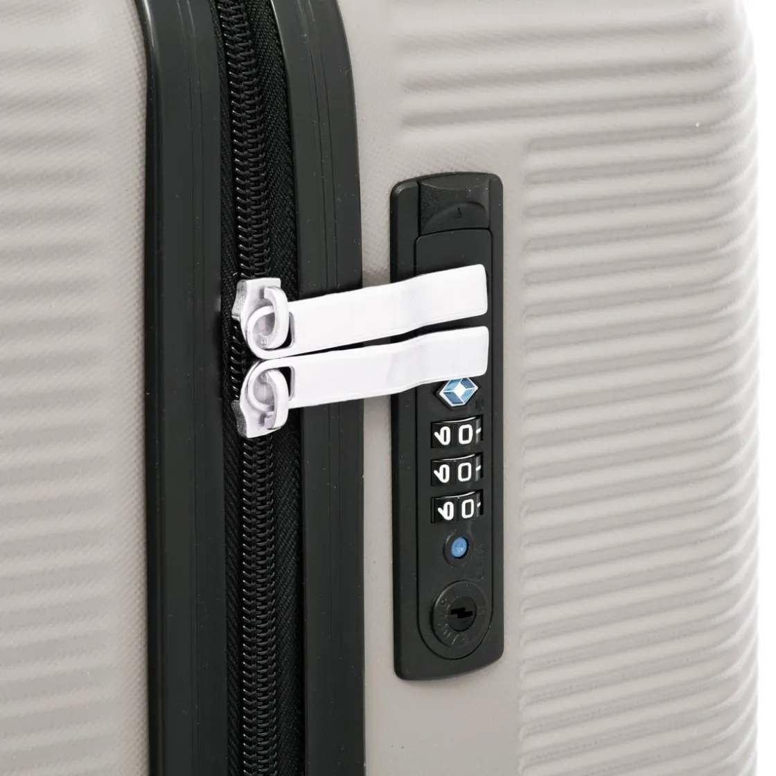 5five Lot de 3 valises 8 roues, H.77/67/55 cm, Argile