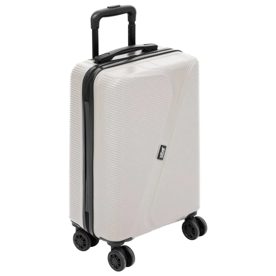 5five Lot de 3 valises 8 roues, H.77/67/55 cm, Argile