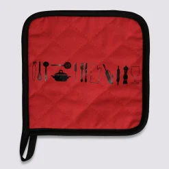 5five Manique en néoprène, Rouge