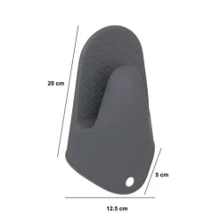 5five Manique en silicone, Gris