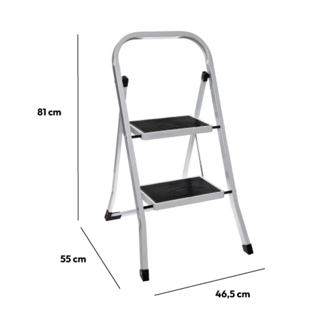 5five Marchepied anse métal 2 marches
