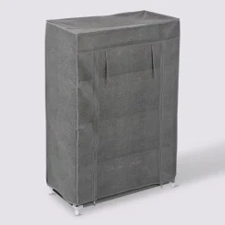 5five Meuble à chaussures x12, Gris anthracite