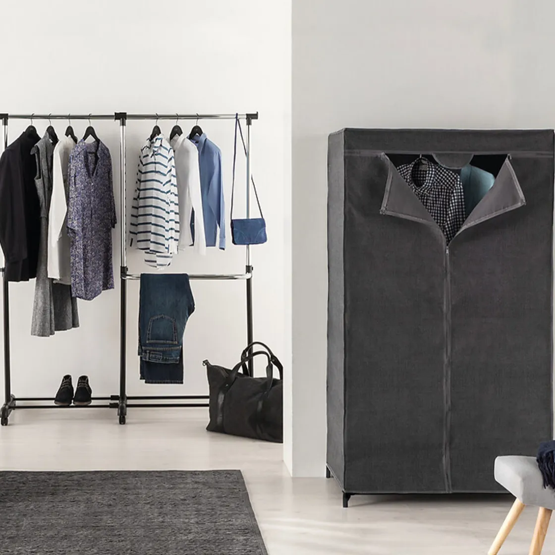 5five Meuble à chaussures x12, Gris anthracite