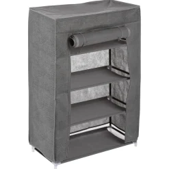 5five Meuble à chaussures x12, Gris anthracite