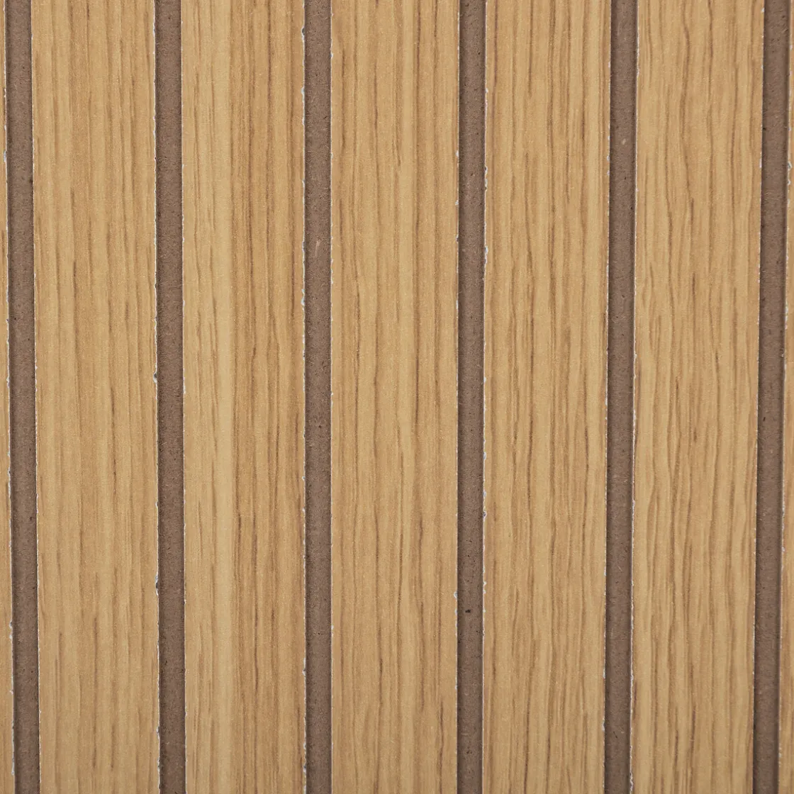 5five Meuble bas 2 portes, Effet bois naturel