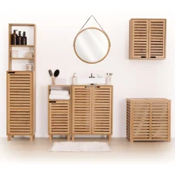 5five Meuble bas sous lavabo, Bambou