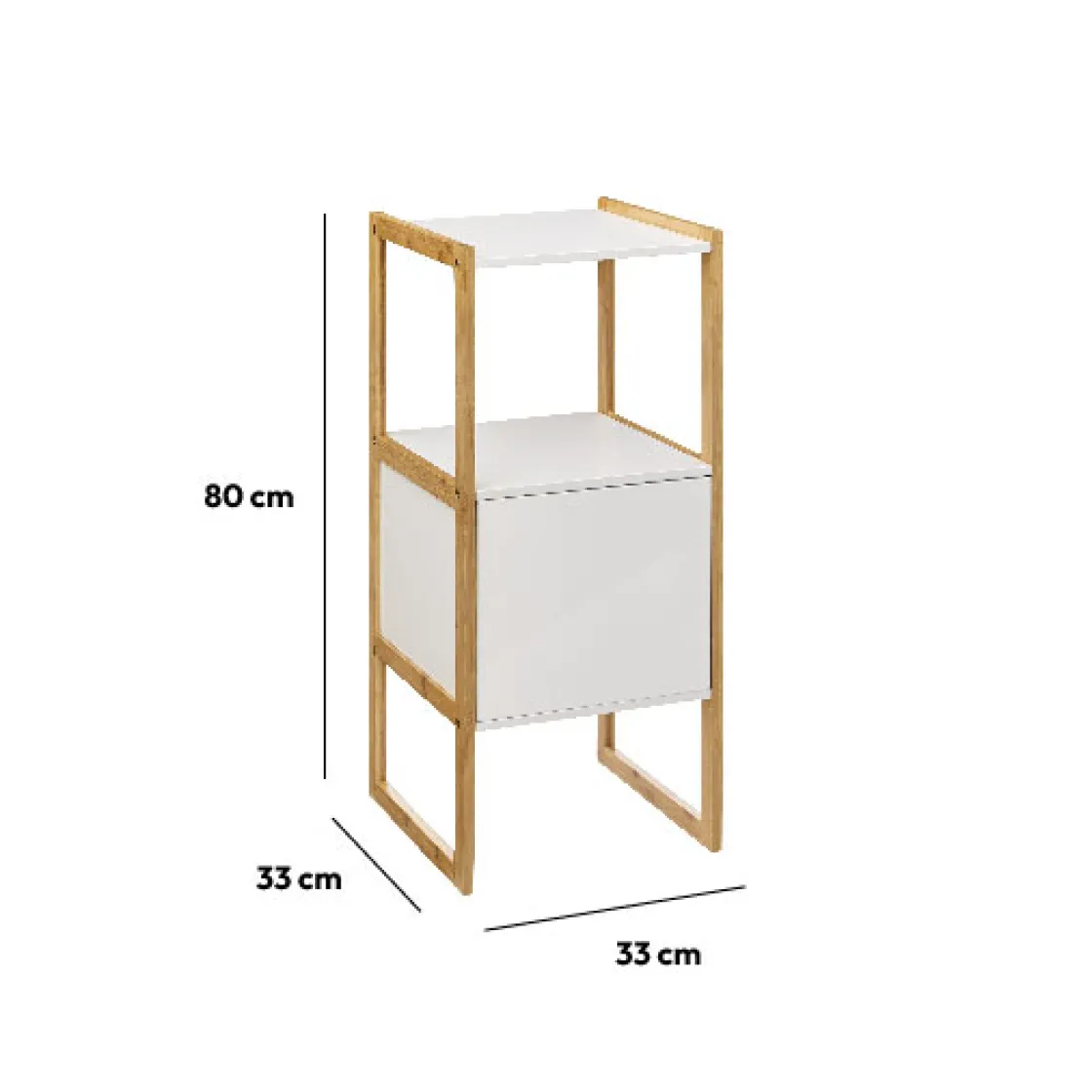 5five Meuble bas sous lavabo, Blanc