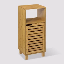 5five Meuble colonne 1 porte, Bambou