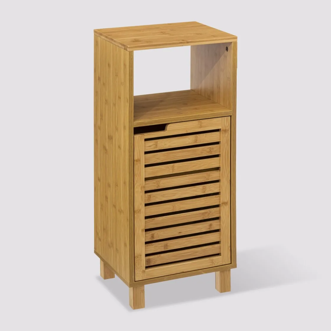 5five Meuble colonne 1 porte, Bambou