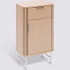 5five Meuble de salle de bain 1 porte, Beige