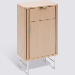 5five Meuble de salle de bain 1 porte, Beige