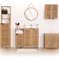 5five Meuble haut à suspendre, Bambou