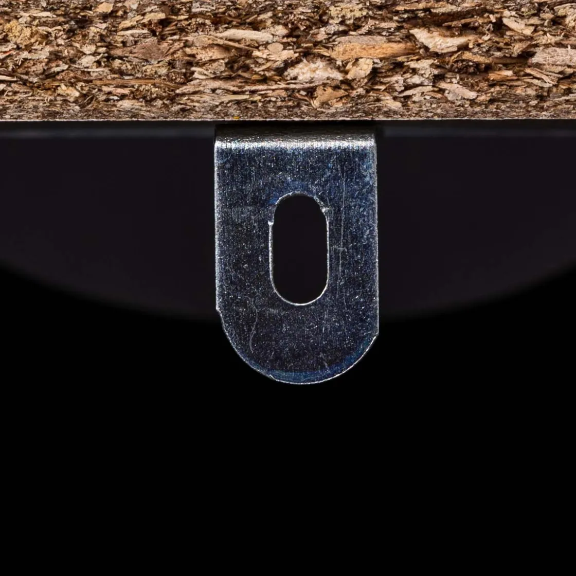 5five Meuble range-chaussures 3 tiroirs, Noir/Effet chêne