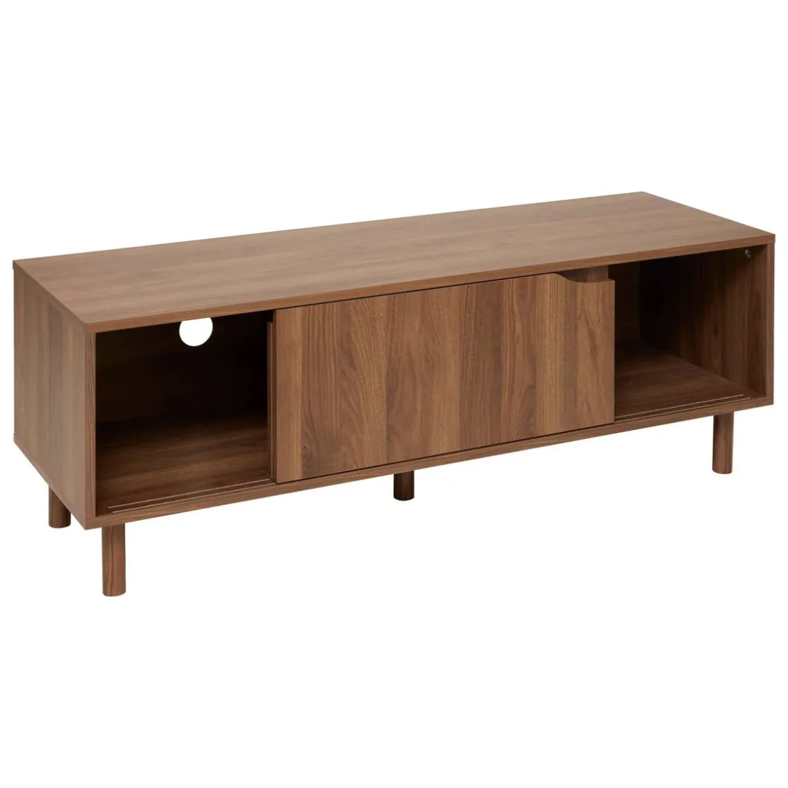 5five Meuble TV 2 étagères, Marron
