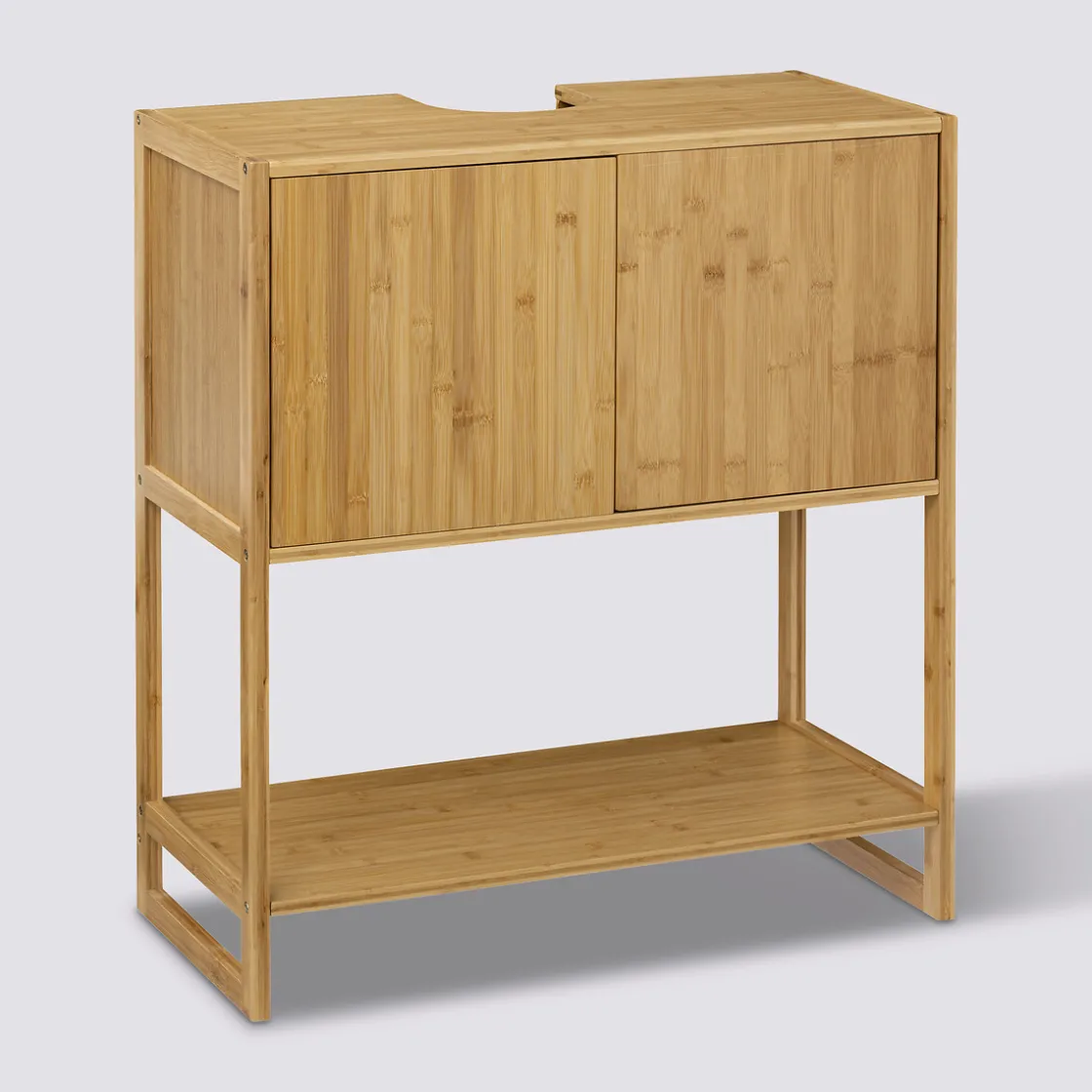 5five Meuble vasque 2 portes, Bambou