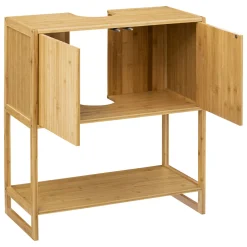 5five Meuble vasque 2 portes, Bambou