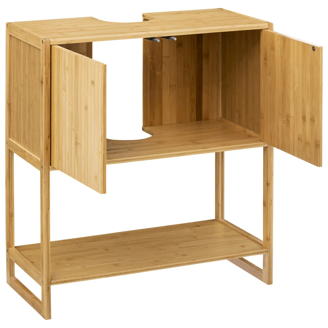 5five Meuble vasque 2 portes, Bambou