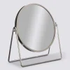 5five Miroir balancoire avec pieds D17cm, Argent