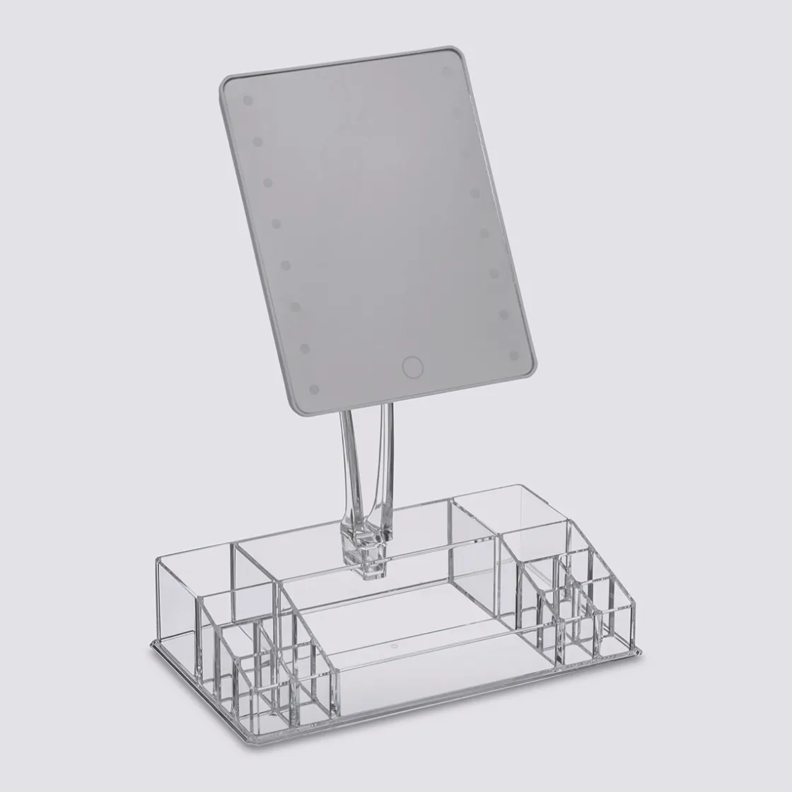 5five Miroir led 14 compartiments, Transparent