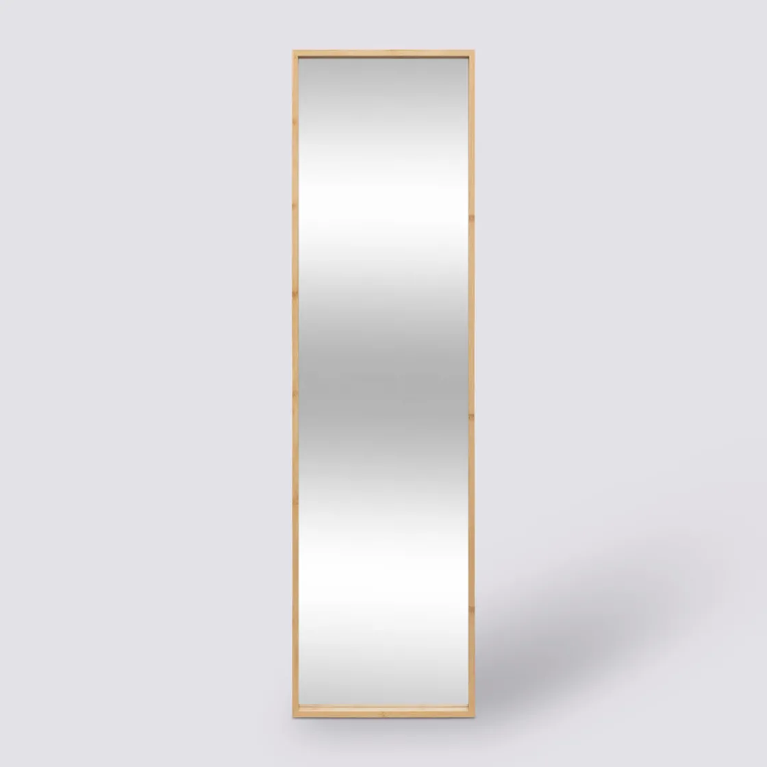 5five Miroir mural 125x35cm, Bambou
