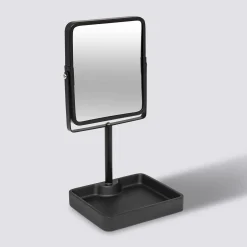 5five Miroir pivotant, 30x15,2 cm, Noir