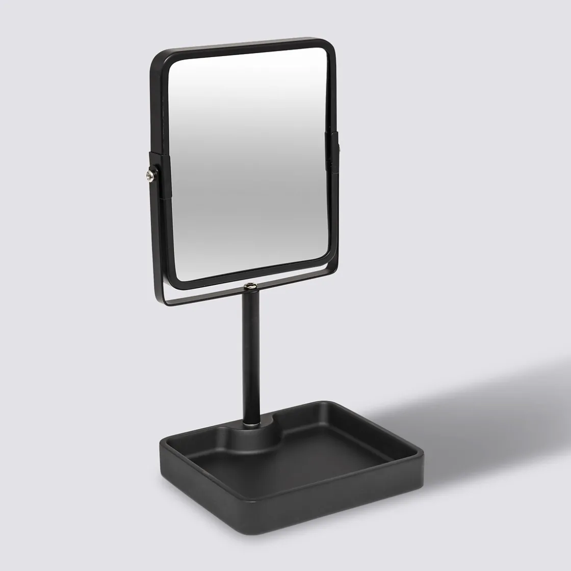 5five Miroir pivotant, 30x15,2 cm, Noir