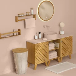 5five Miroir rond à led 57cm