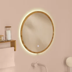 5five Miroir rond à led 57cm