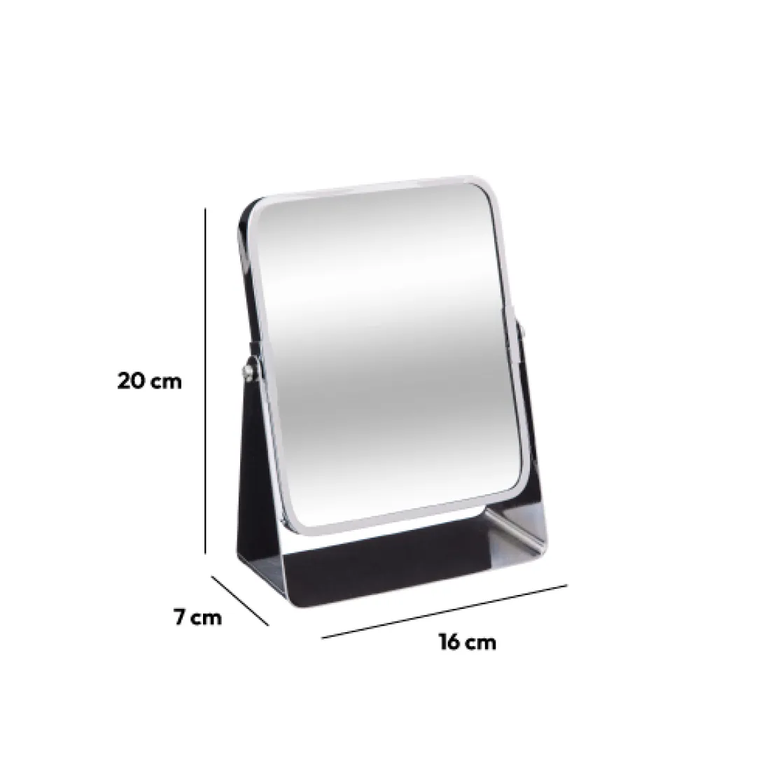 5five Miroir sur pied pivotant, Métal