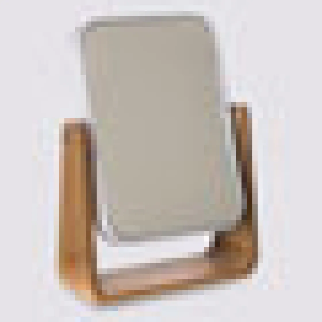5five Miroir 16x22 cm bambou, Blanc