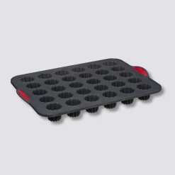 5five Moule 30 cannelés silicone- Noir,rouge